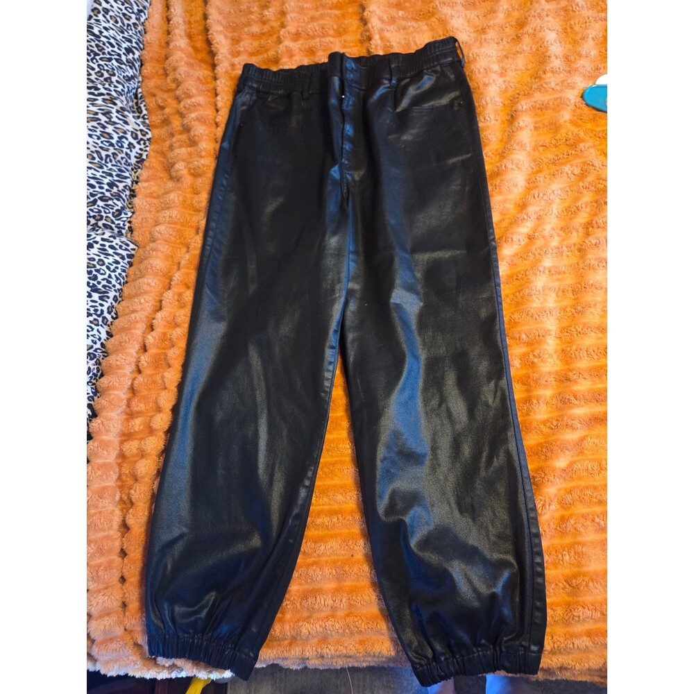 Faux Leather Pants